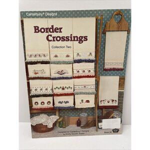 Canterbury Designs Border Crossings Cross Stitch Collection 2 Book 39 - VGUC